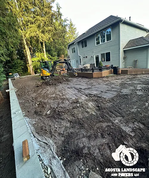 Retaining Wall & Fencing Project